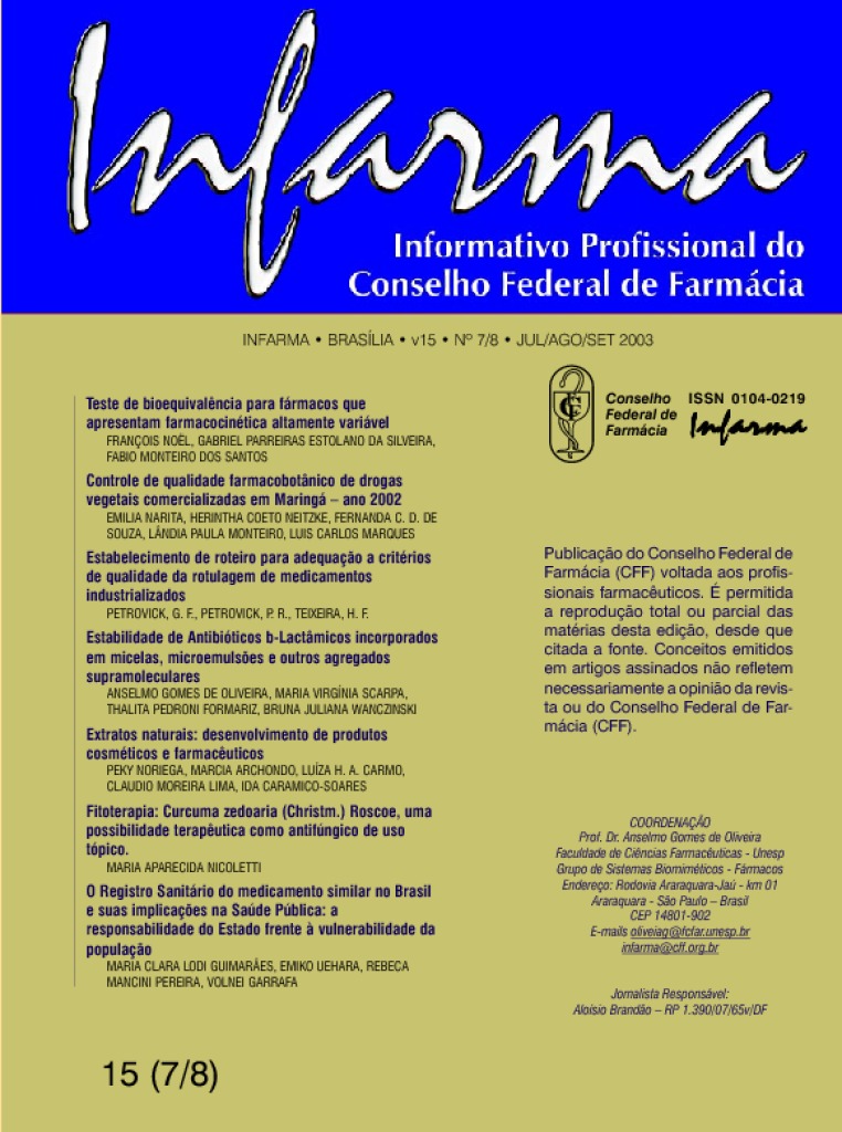 					View Vol. 15 No. 7/8 (2003)
				